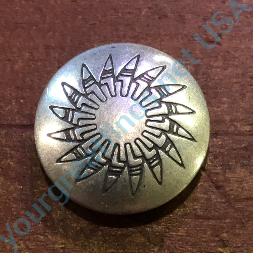 Sterling Silver and Turquoise outlets Button Covers 6