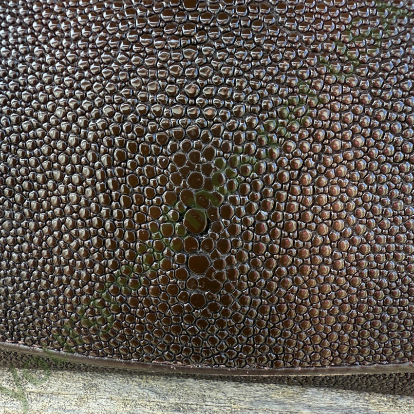 Very Nice Brown Sting Ray Leather Wallet wallet