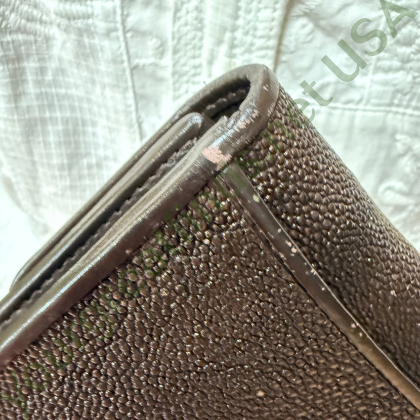 Very Nice Brown Sting Ray Leather Wallet wallet