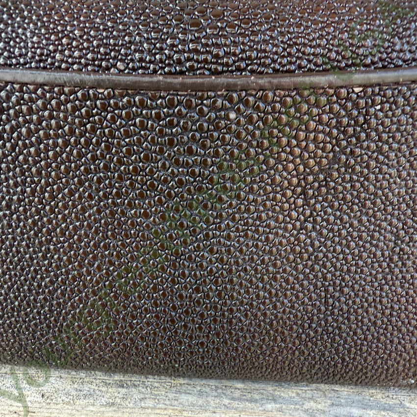 Very Nice Brown Sting Ray Leather Wallet wallet
