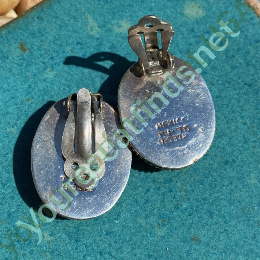 Vibrant Red Sardonyx Earrings in Sterling Silver Clip-on Yourgreatfinds