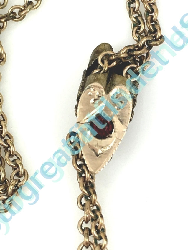 Victorian Gold-Filled Watch Chain Yourgreatfinds