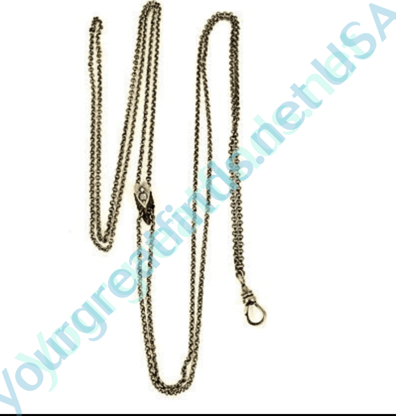 Victorian Gold-Filled Watch Chain Yourgreatfinds