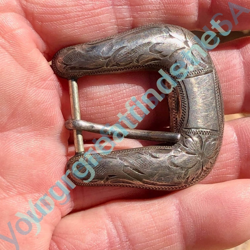 Vintage 1940 Sterling Silver Ranger Buckle Yourgreatfinds