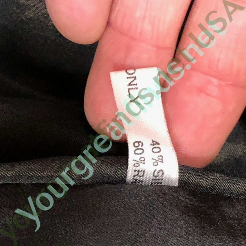 Vintage Black Mink and Suede Leather Jacket Yourgreatfinds