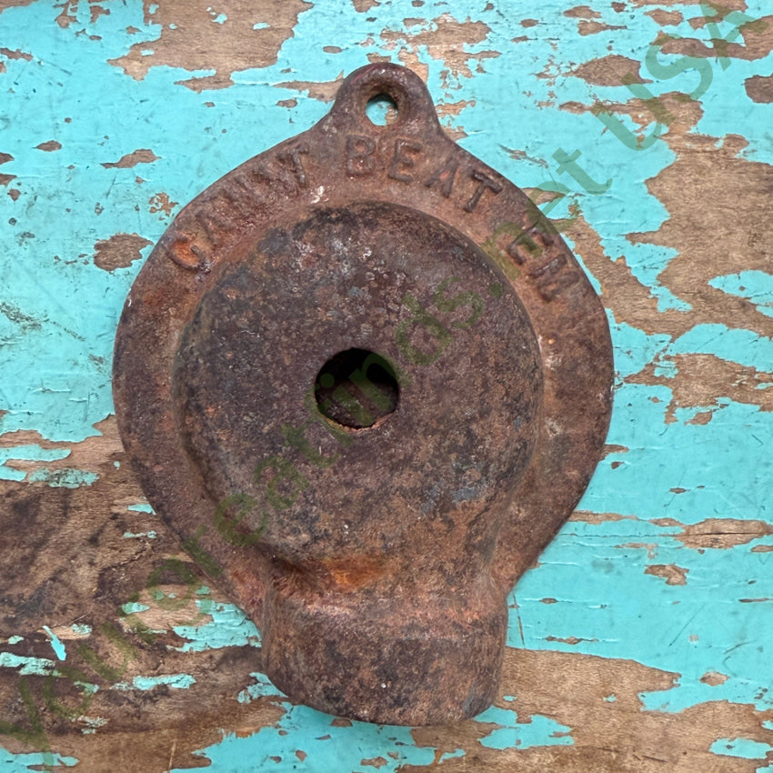 Vintage Cast Iron L R Nelson Can’t Beat Em Lawn Garden Water Sprinkler Lawn Sprinkler