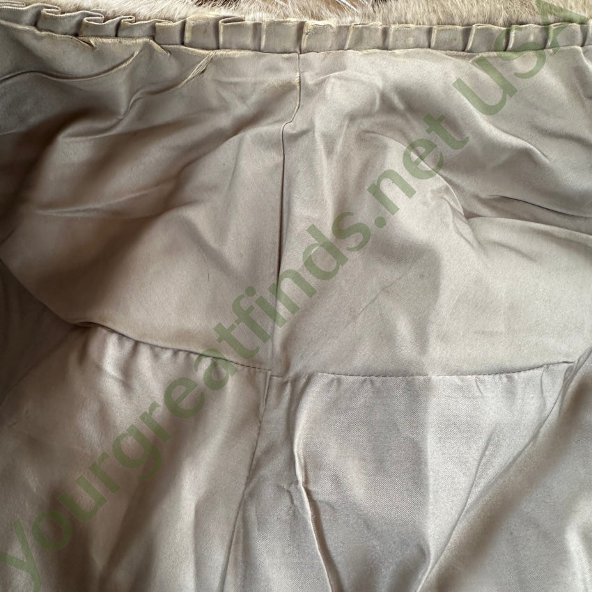 Vintage Champagne Mink Fur Stole