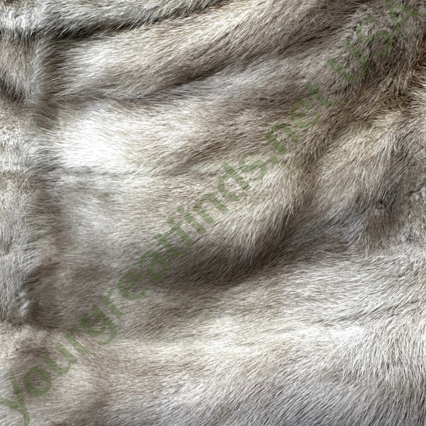 Vintage Champagne Mink Fur Stole