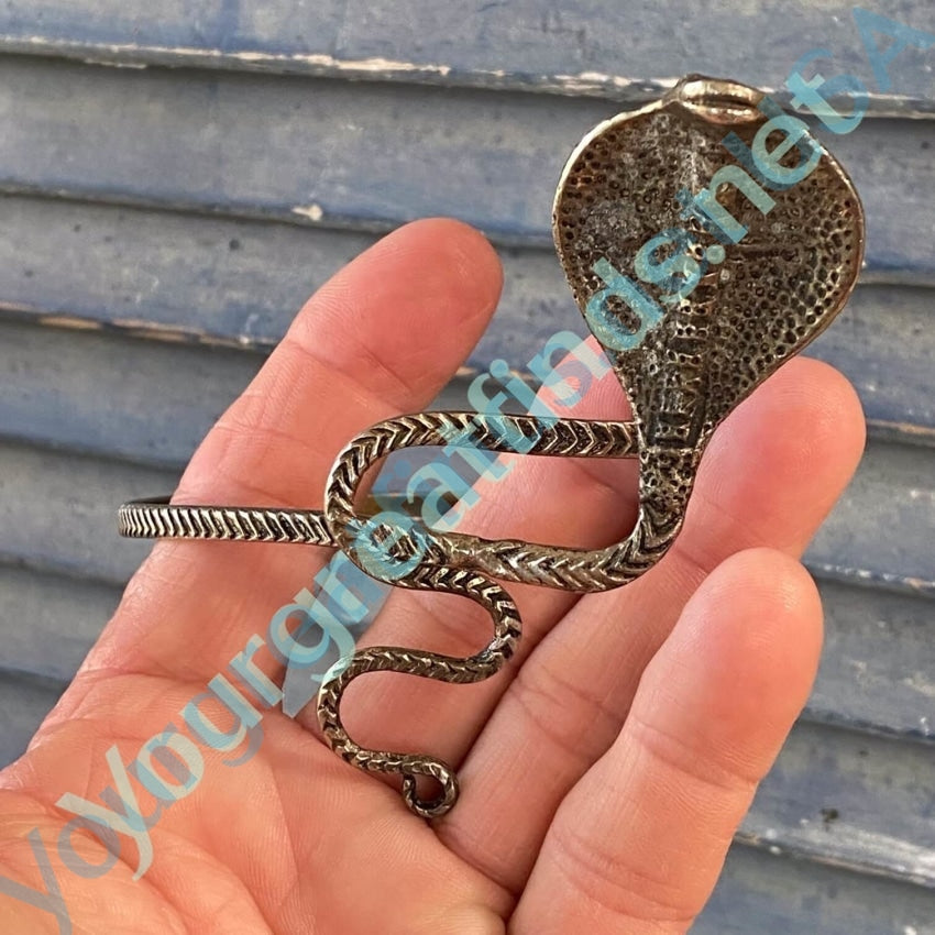 Vintage Cobra Snake Upper Arm Bracelet Yourgreatfinds