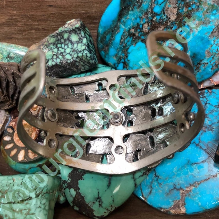 Vintage Costume Grade Southwestern "Turquoise" Bracelet Yourgreatfinds