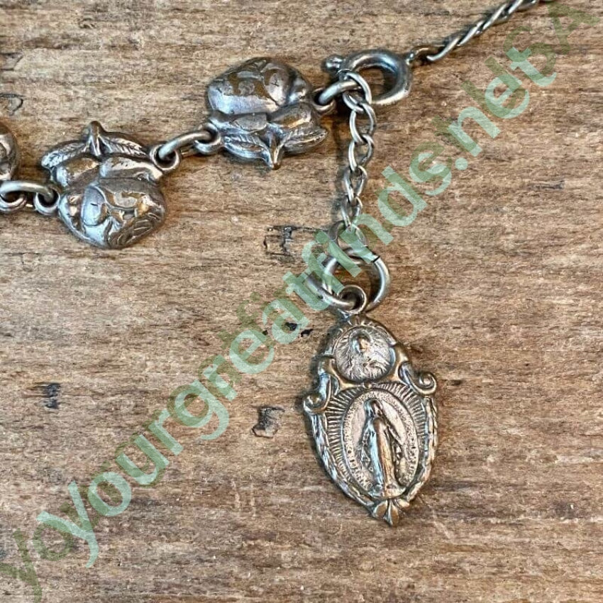 Vintage Devotional Metal Bracelet Catholic Yourgreatfinds