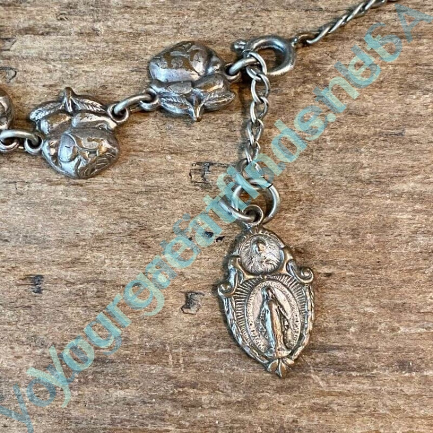 Vintage Devotional Metal Bracelet Catholic Yourgreatfinds