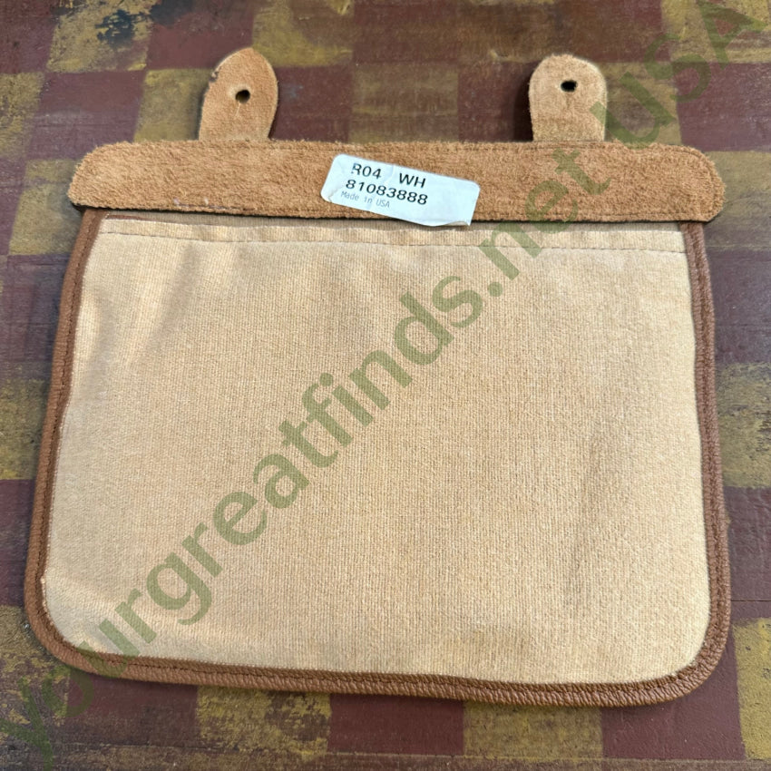 Vintage Dooney & Bourke Interior Pochette Norfolk White Paper Card