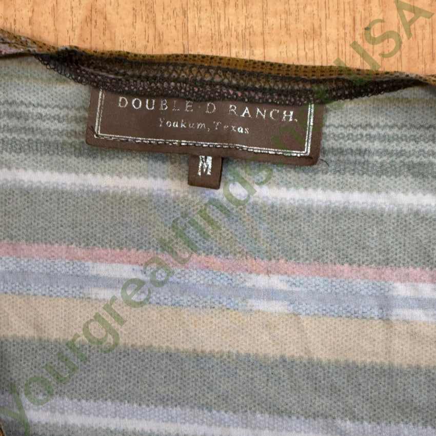 Vintage Double D Ranchewear Studded V-Neck Knit Blouse M blouse