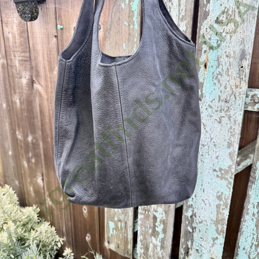 Vintage Ergo Soft Leather Hobo Shoulder Bag purse