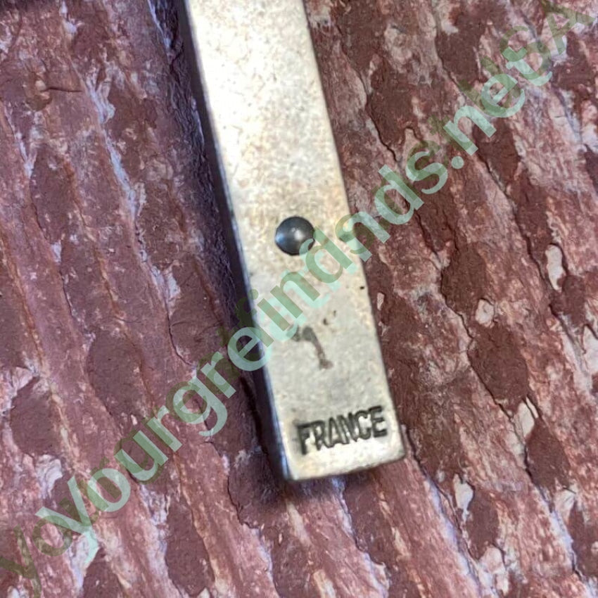 Vintage French Black Bead Rosary with Wooden Crucifix Yourgreatfinds