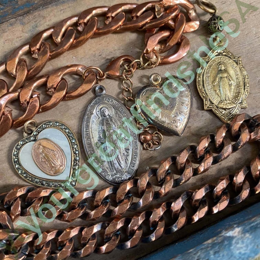 Vintage Gold Filled over Sterling Heart-Shaped Locket Pendant Yourgreatfinds