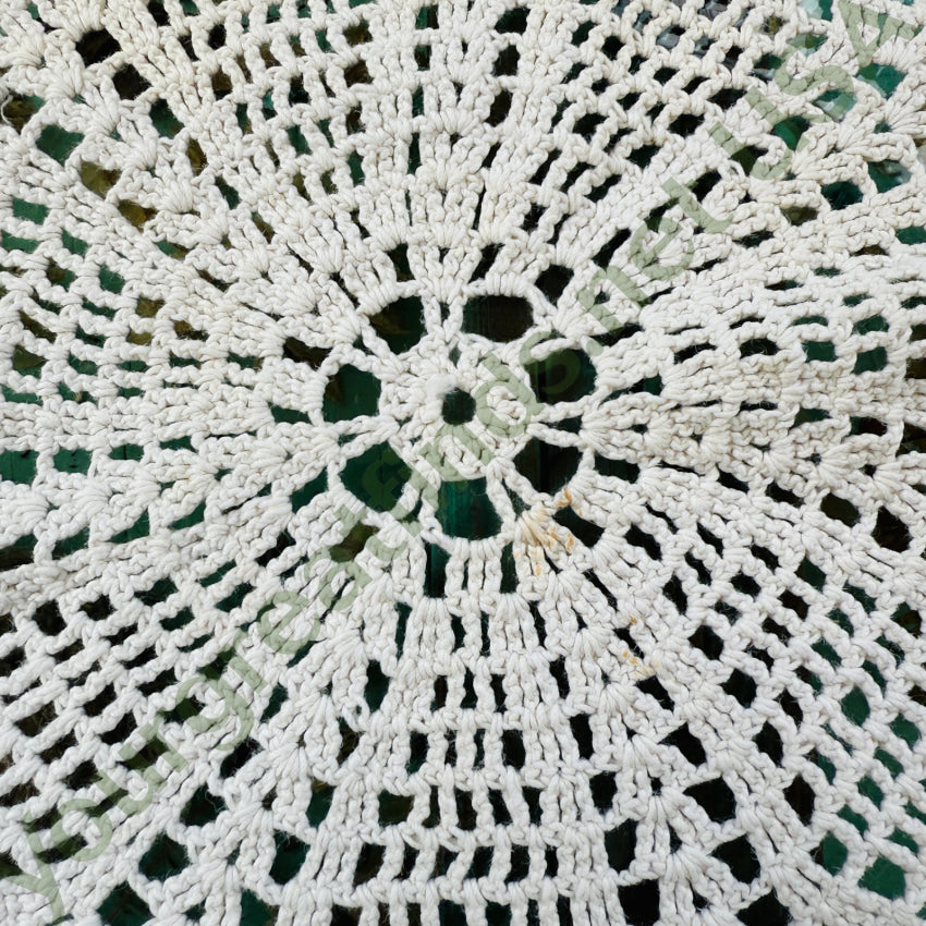 Vintage Hand Crochet Doily doily