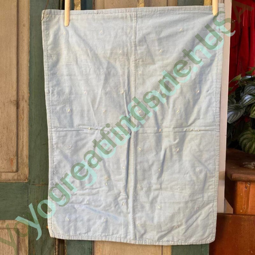 Vintage Hand Tied 1930s Doll Quilt in Calico Fabric Yourgreatfinds