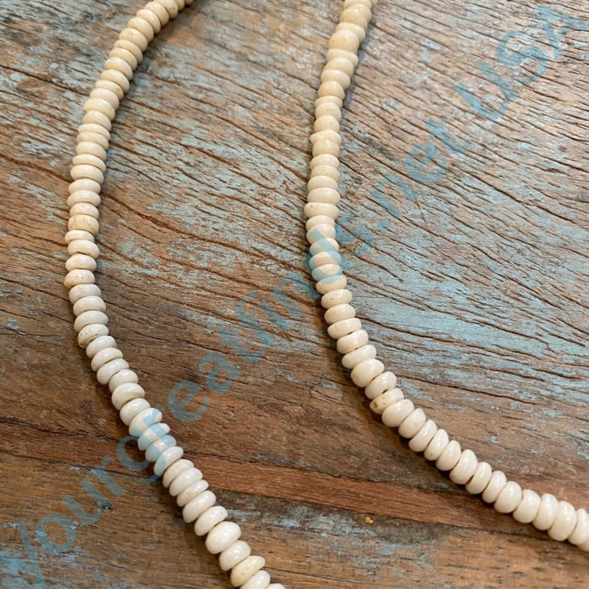 Vintage Hawaiian Puka Shell Necklace 24