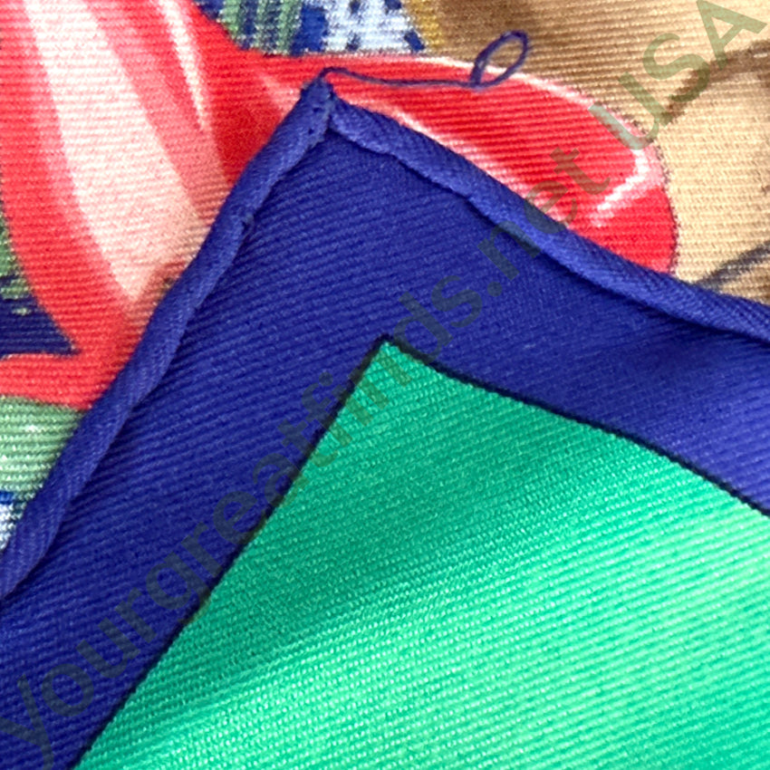 Vintage Hermés Silk Scarf “Hommage A L’amite Franco-Hellenique” Scarf