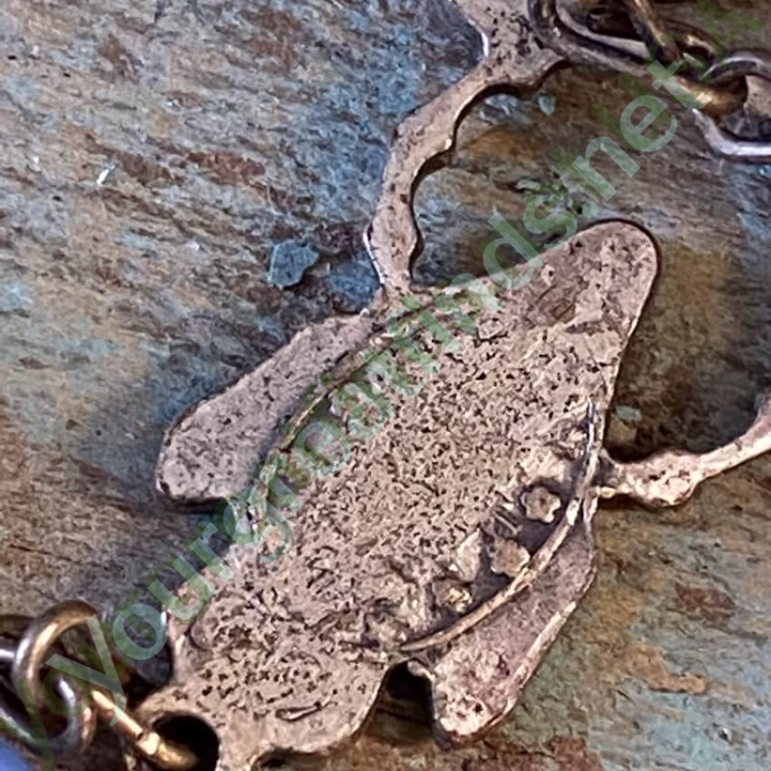 Vintage Italian Rosary with Blue Milk Glass Beads Yourgreatfinds