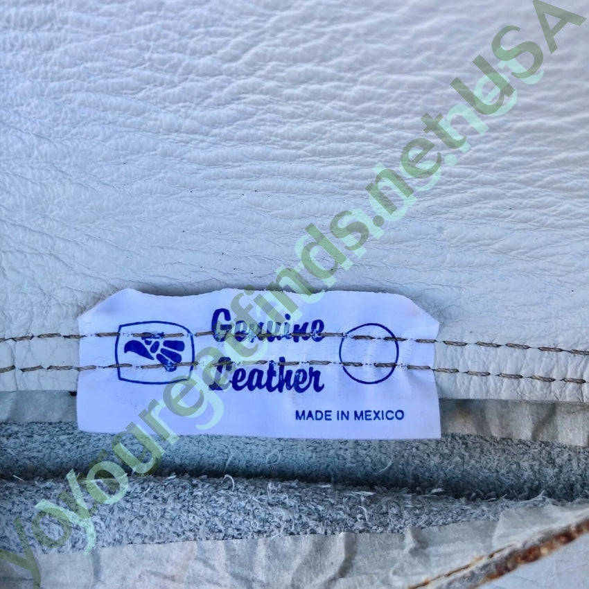 Vintage Leather Crossbody Fringed Bag Mexico Yourgreatfinds