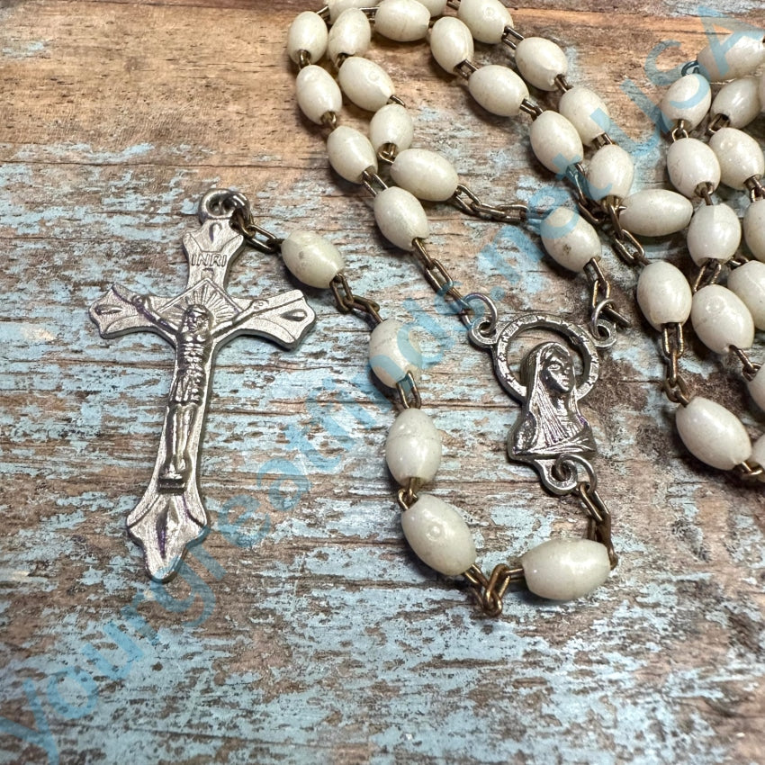 Vintage Luminous Glow In The Dark Rosary