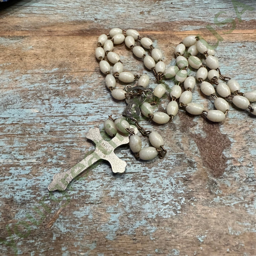 Vintage Luminous Glow In The Dark Rosary