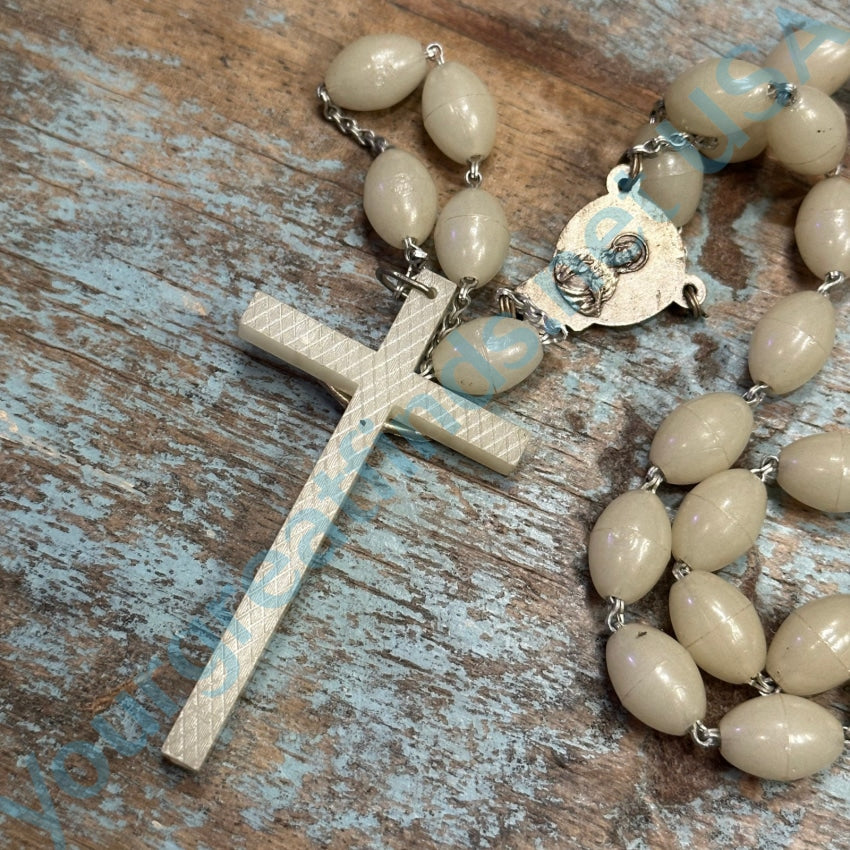 Vintage Luminous Glow In The Dark Rosary