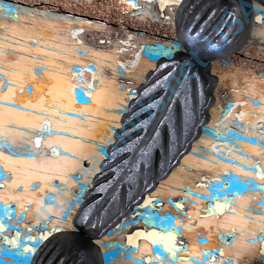 Vintage Mexican clay fish bead necklace