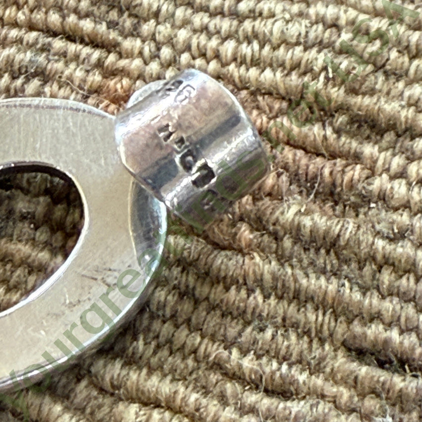 Vintage Mexican Large Sterling Silver Ankh Cross Pendant pendant