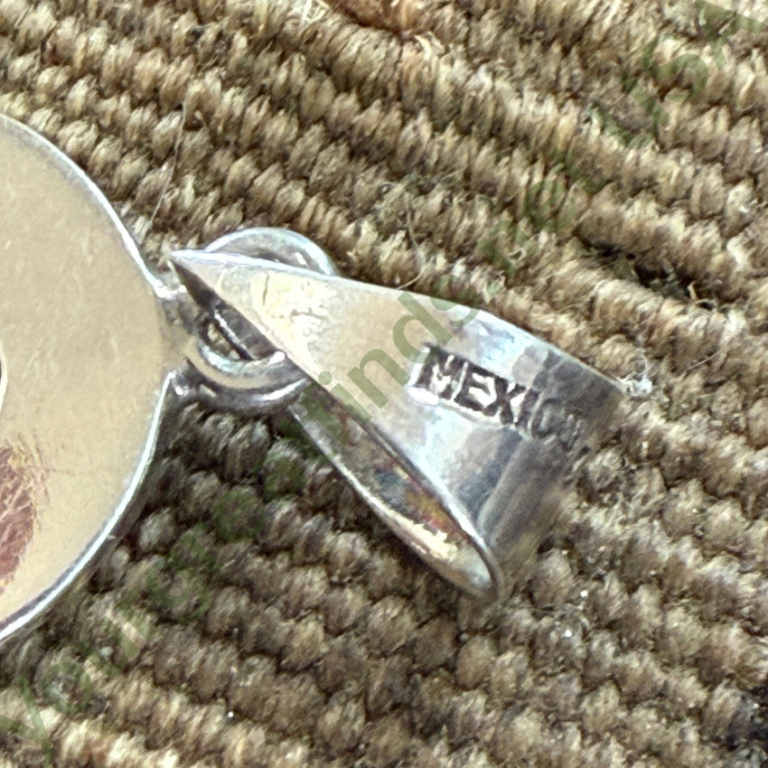 Vintage Mexican Large Sterling Silver Ankh Cross Pendant pendant