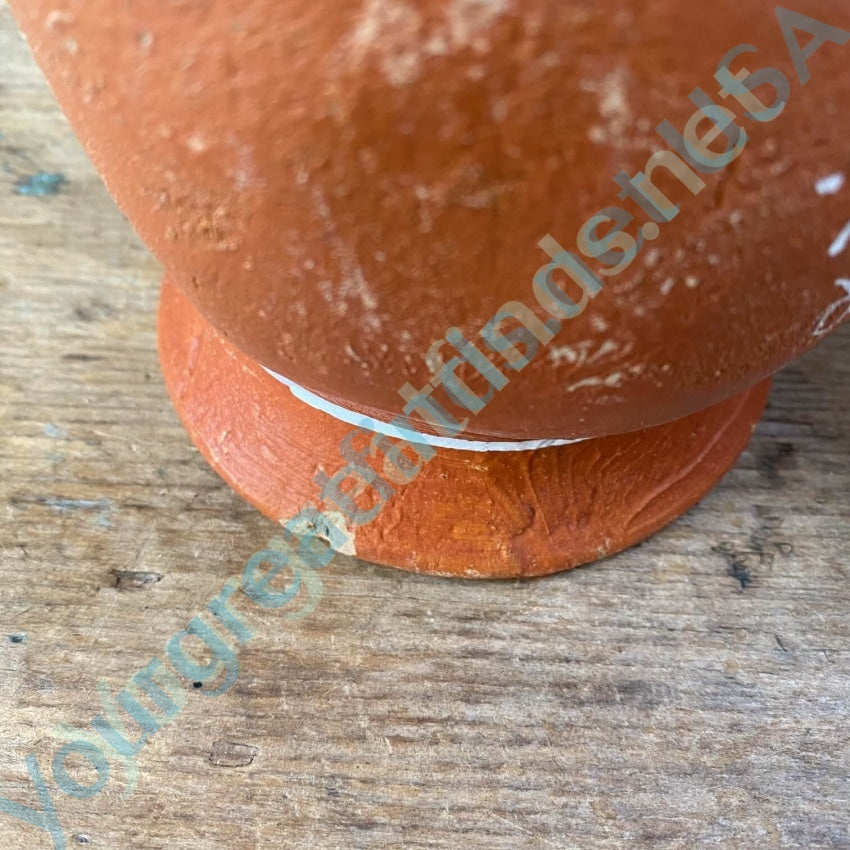 Vintage Mexican Red Terra Cotta Pot Yourgreatfinds