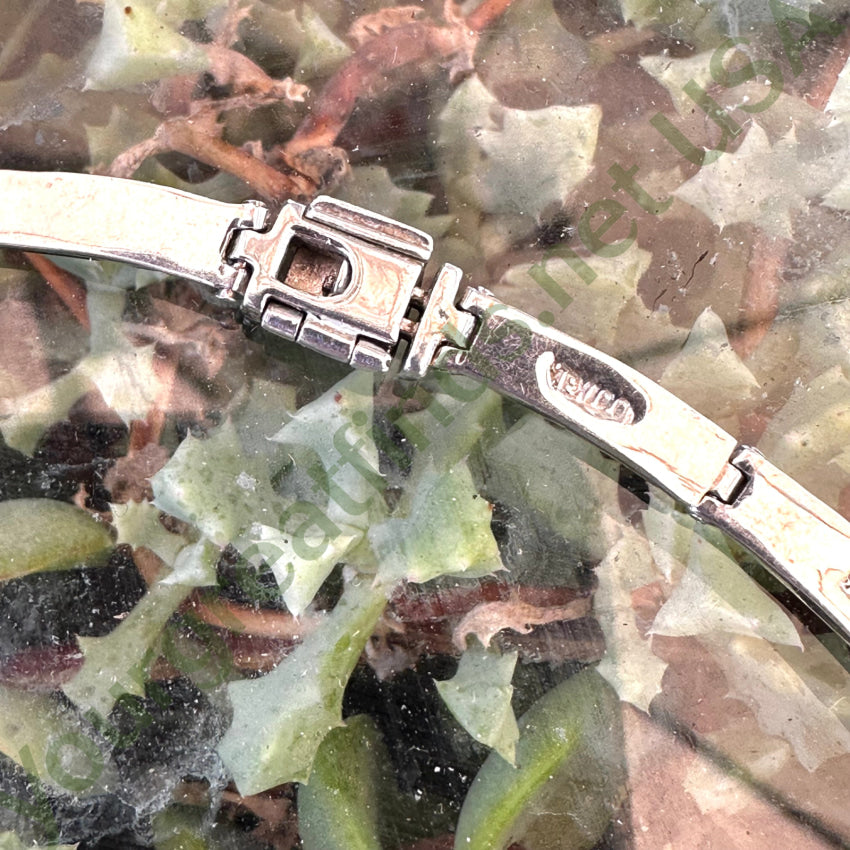 Vintage Mexican Sterling Silver 950 Fine Sterling Silver & Opal