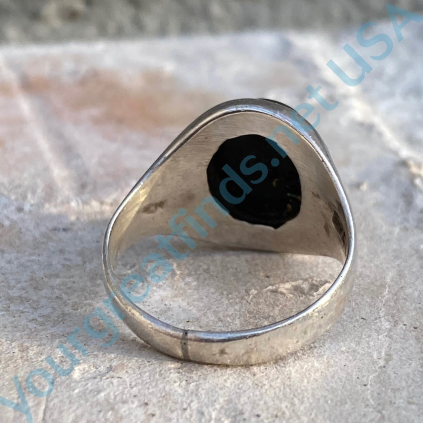 Buy Hammered Silver Signet Ring Mens Signet Ring Sterling Signet Ring  Original Signet Ring Silver Signet Ring Mens Rings Pinky Ring Online in  India - Etsy