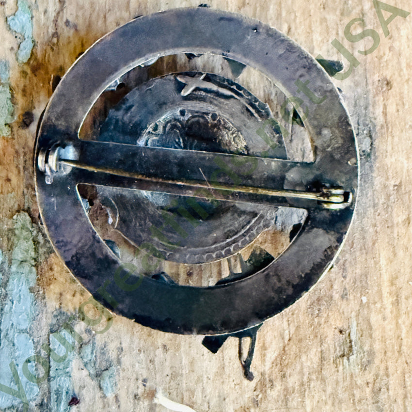 Vintage Native American Themed Brooch brooch