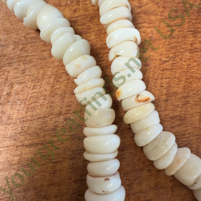 Vintage Natural Hawaiian Puka Shell Necklace 18’’ L Necklace