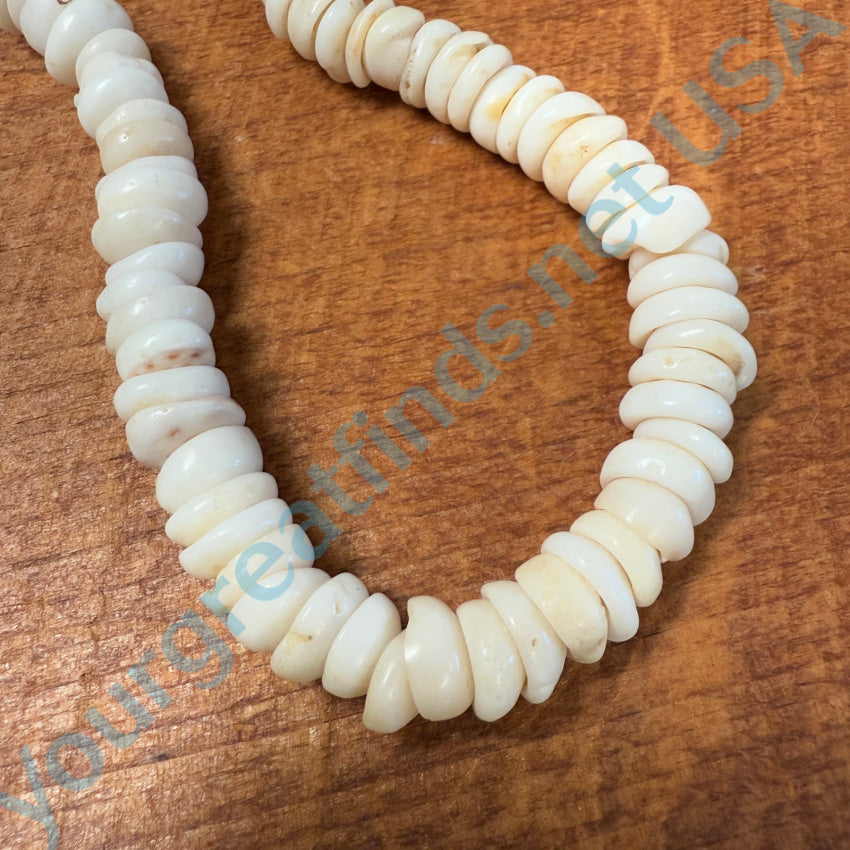 Vintage Natural Hawaiian Puka Shell Necklace 18’’ L Necklace