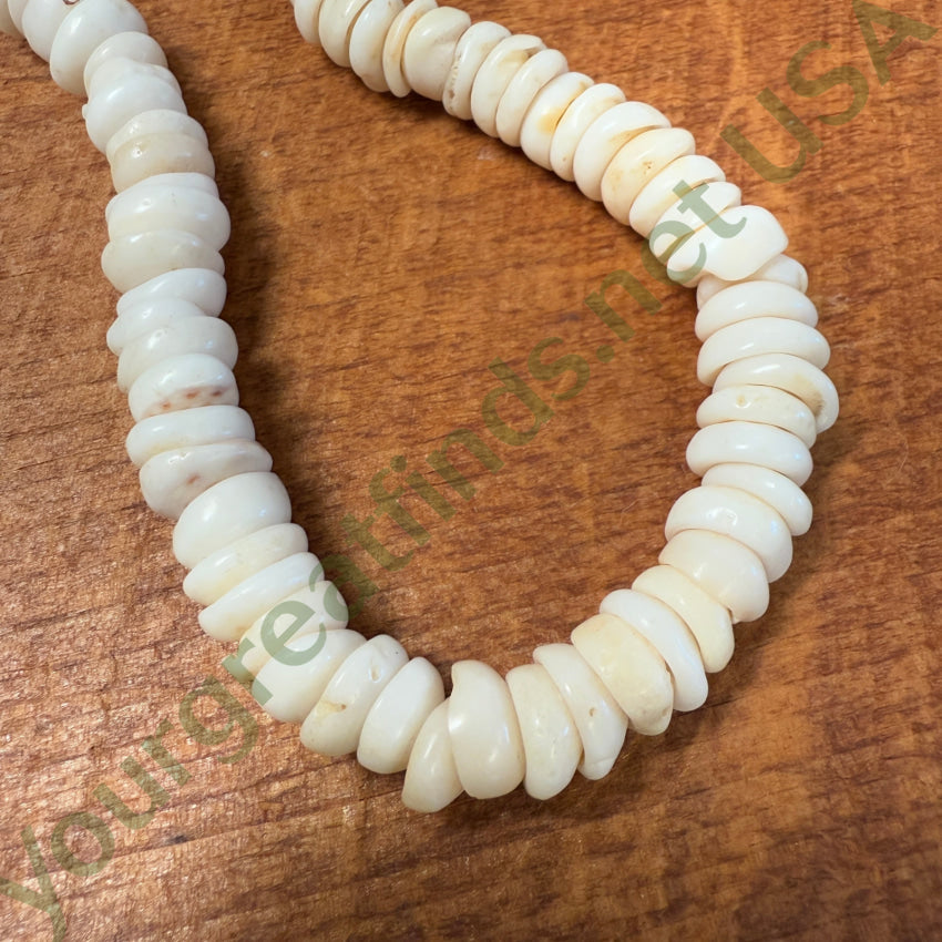 Vintage Natural Hawaiian Puka Shell Necklace 18’’ L Necklace