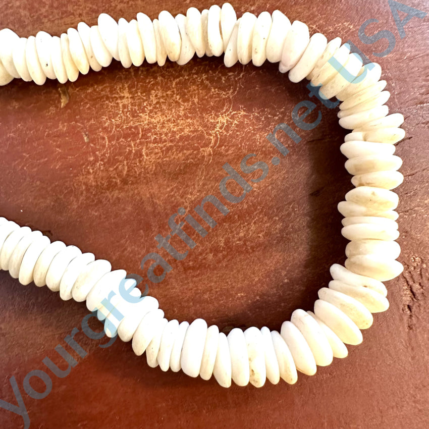 Natural High Grade Hawaiian Puka Shell Choker Necklace Necklace