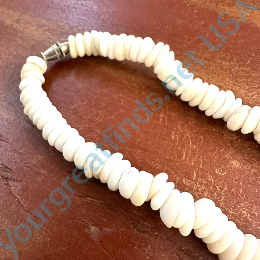 Natural High Grade Hawaiian Puka Shell Choker Necklace Necklace