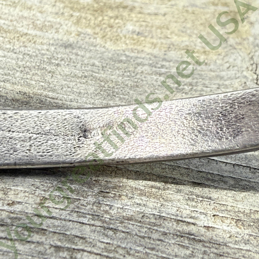 Vintage Navajo Bracelet Sterling SIlver & Inlay Turquoise bracelet