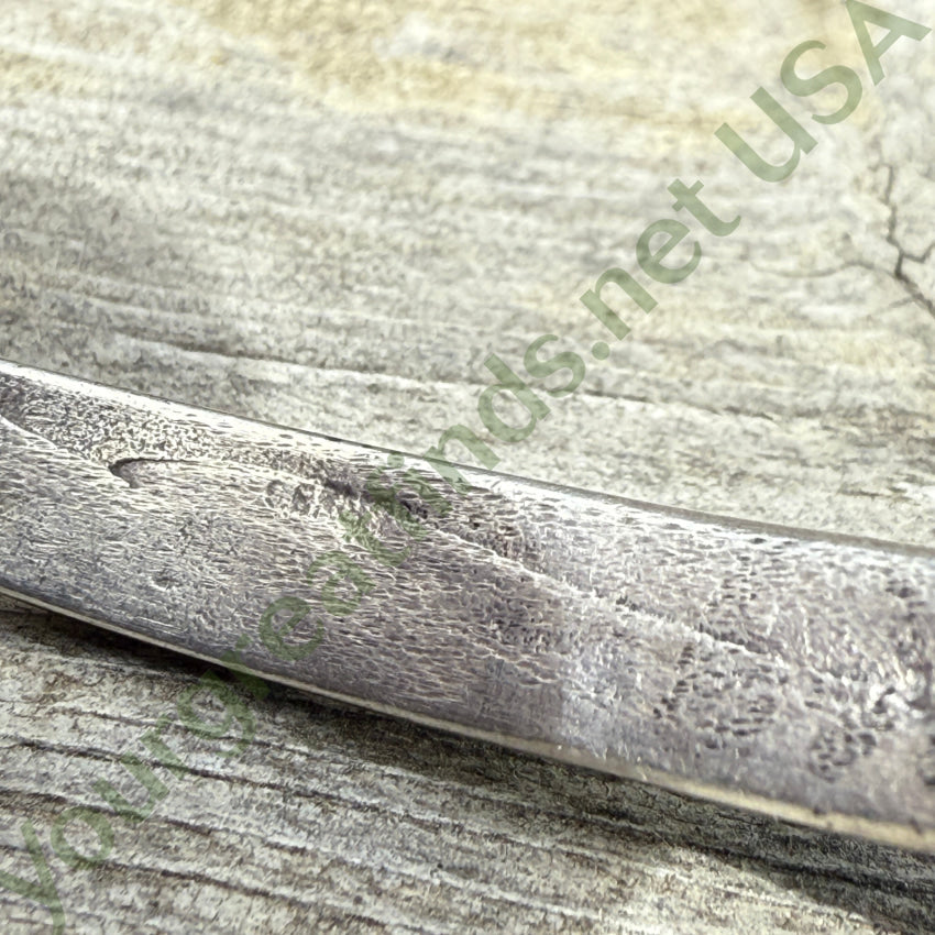 Vintage Navajo Bracelet Sterling SIlver & Inlay Turquoise bracelet