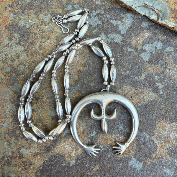 NAVAJO ヴィンテージ ナジャペンダントトップ Sterling 2点セット vintage-navajo-sterling-bench-