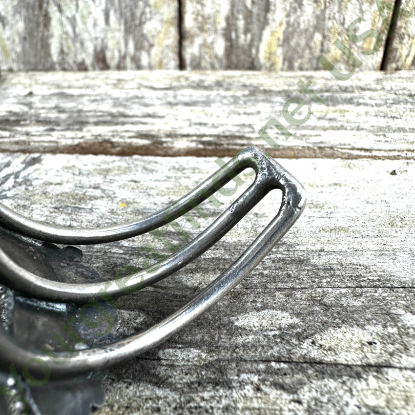 Vintage Navajo Sterling Silver Blue Turquoise Rosette Bracelet