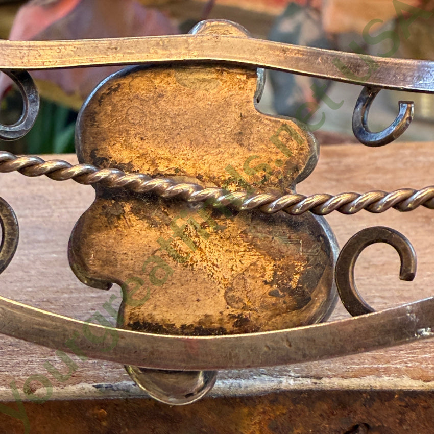 Vintage Navajo Sterling Silver Bracelet Stunning Turquoise bracelet