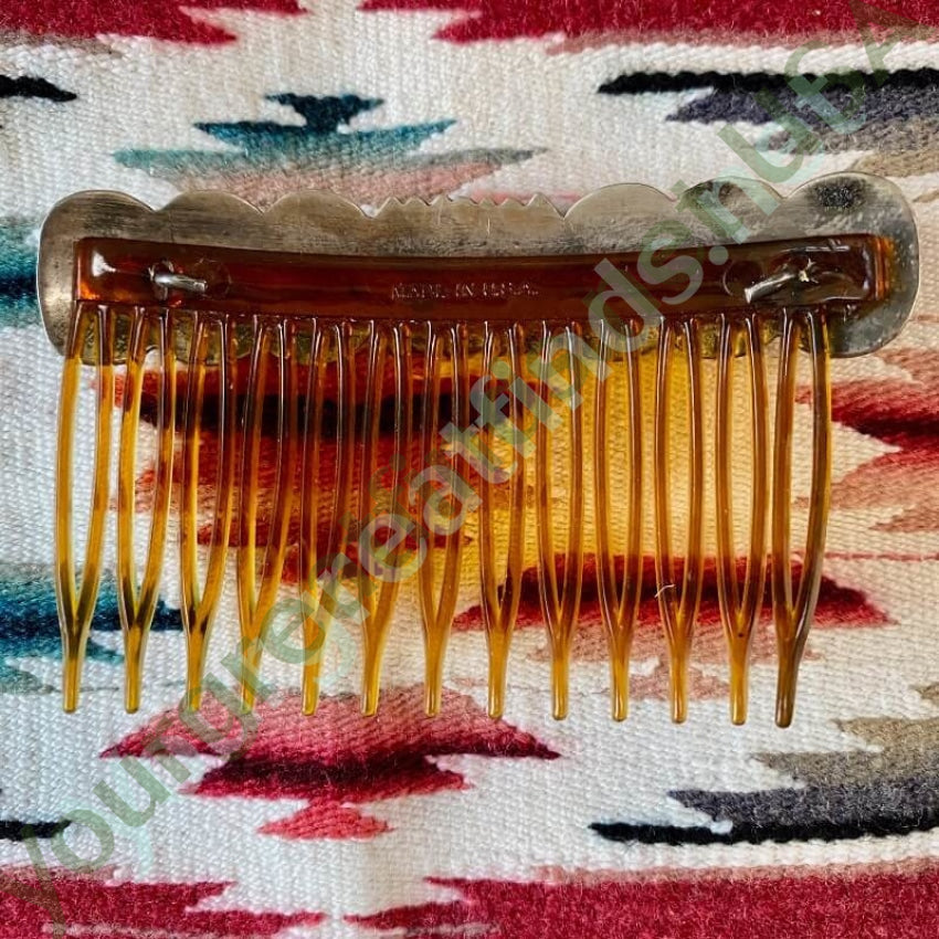 Vintage Navajo Sterling Silver Hair Comb Yourgreatfinds