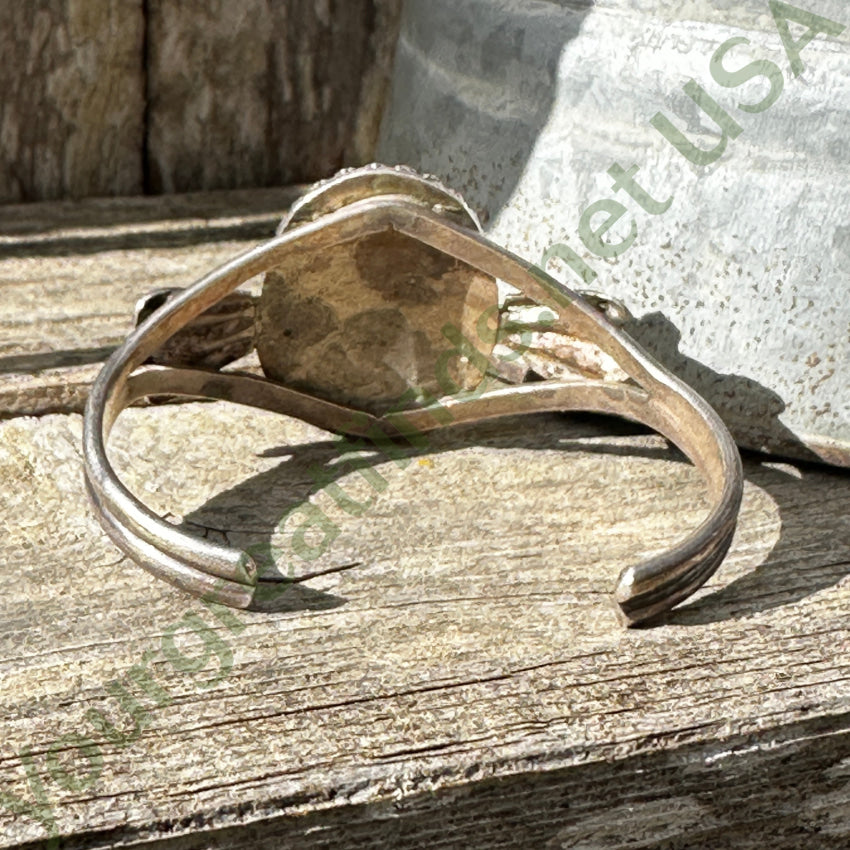 Vintage Navajo Sterling Silver & Turquoise Bracelet Danny Chee Bracelet