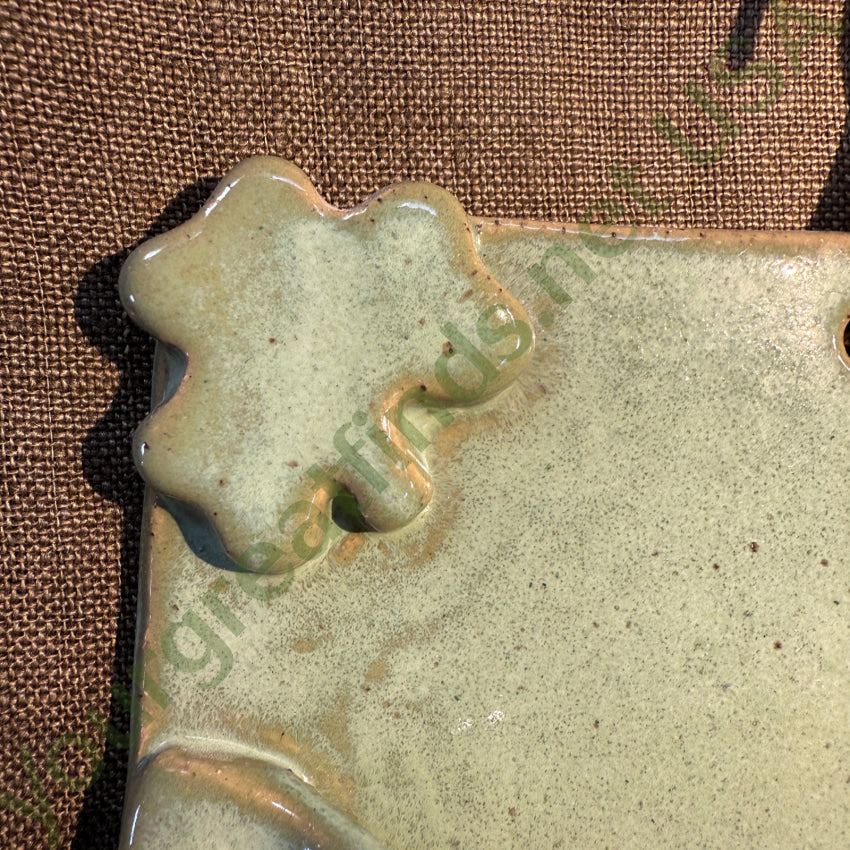 Vintage Schoolboy Stoneware Wall Pocket stoneware wall pocket